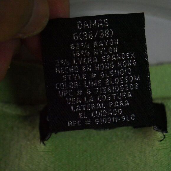 George Woman's Size L (12/14) Green Lightweight Button Up Cardigan 3/4 Sleeve - Picture 4 of 11